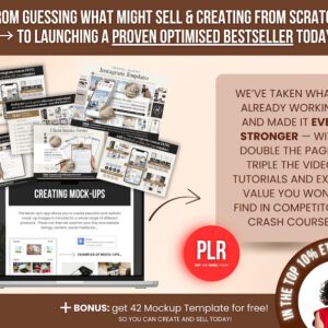 Canva Crash Course with PLR Resell Rights: Editable Video Tutorials and Ebook, Comprehensive Canva Training Guide for Beginners, Resellers, and Etsy Sellers