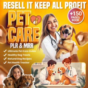 Pet Care Planner Bundle | PLR & MRR Digital Download