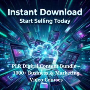 Over 900 Business Video Courses Bundle | Online Training Library with PLR, MRR, and Resell Rights