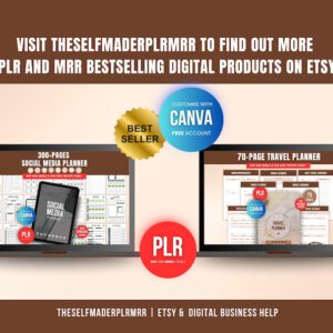 Canva Crash Course with PLR Resell Rights: Editable Video Tutorials and Ebook, Comprehensive Canva Training Guide for Beginners, Resellers, and Etsy Sellers