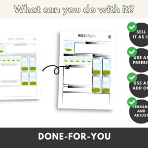 TikTok Content Planner Canva Template | Social Media Organizer with Resell Rights | Perfect for Influencers and Creators