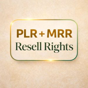 Healthy Eating Course Bundle with PLR and MRR | Weight Loss eBook & Video Training Program | Nutrition-Focused Digital Product | Includes Resell Rights