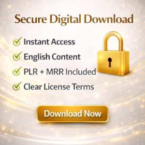 Earn Money Online Ebook PLR MRR English | 111 Page Canva Editable Digital Product | Passive Income Resale Rights