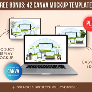 Canva Crash Course with PLR Resell Rights: Editable Video Tutorials and Ebook, Comprehensive Canva Training Guide for Beginners, Resellers, and Etsy Sellers
