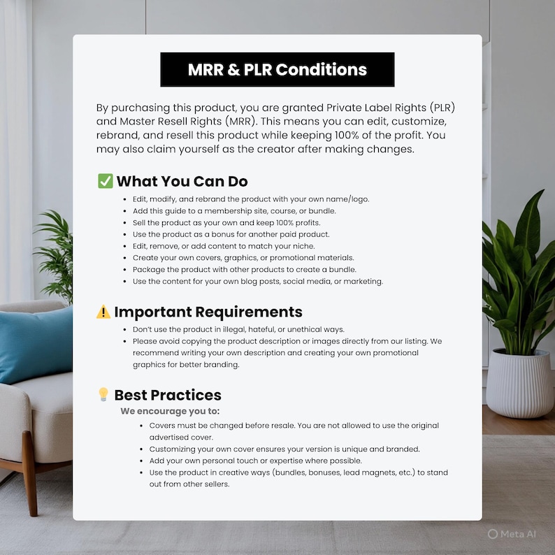 ChatGPT & Canva Guide: Digital Product Creation Ebook (PLR/MRR Template, 87 Pages + Extras) - Image 4