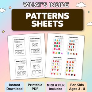 Kids Learning Activities Bundle | Over 10,000 Educational Resources for Children - Coloring Books, Worksheets (Includes PLR and MRR)
