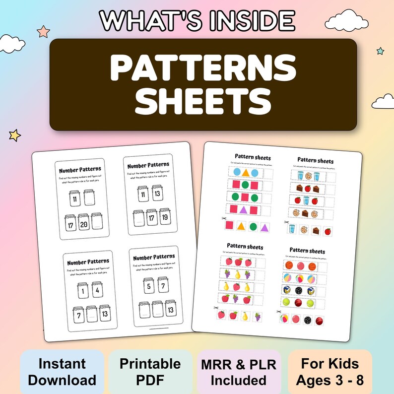 Kids Learning Activities Bundle | Over 10,000 Educational Resources for Children - Coloring Books, Worksheets (Includes PLR and MRR) - Image 6