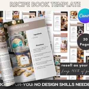 Pet Care Planner Bundle | PLR & MRR Digital Download