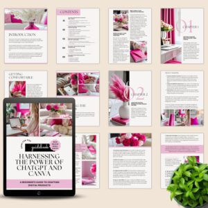Canva and Chat GPT Done for You eBook with Master Resell Rights and PLR Faceless Digital Marketing Guide with Bonus Guidebook Canva Template