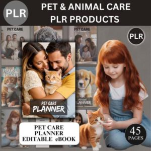 Pet Care Planner Bundle | PLR & MRR Digital Download