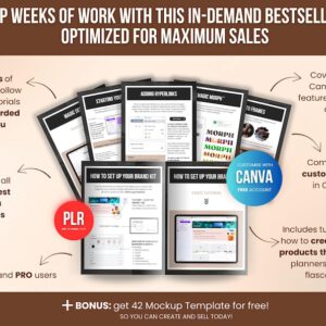 Canva Crash Course with PLR Resell Rights: Editable Video Tutorials and Ebook, Comprehensive Canva Training Guide for Beginners, Resellers, and Etsy Sellers